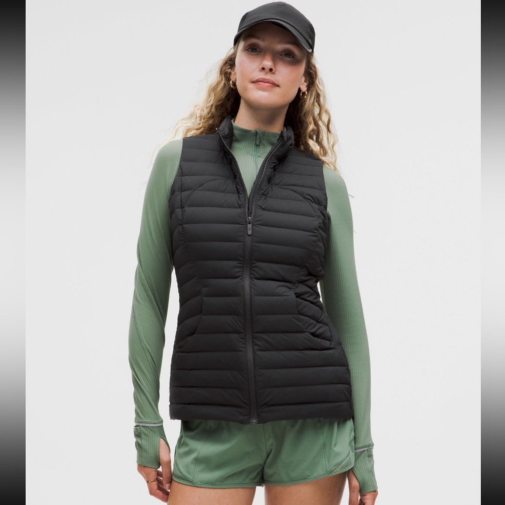 Lululemon Black Pack it Down Vest